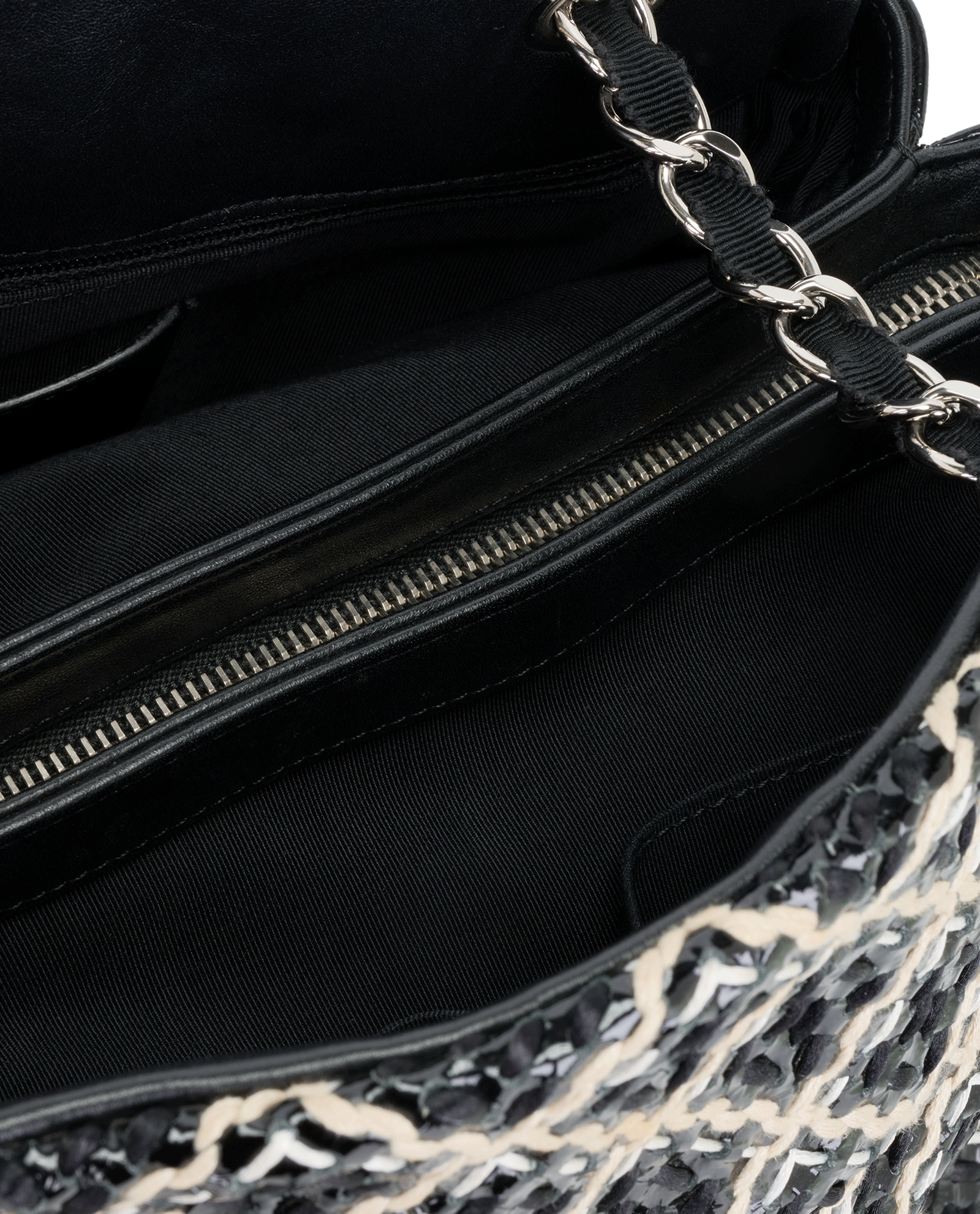 Just Mademoiselle Bowling Bag, &pound;1,900, Handbags, Black, Patent Leather, Other view